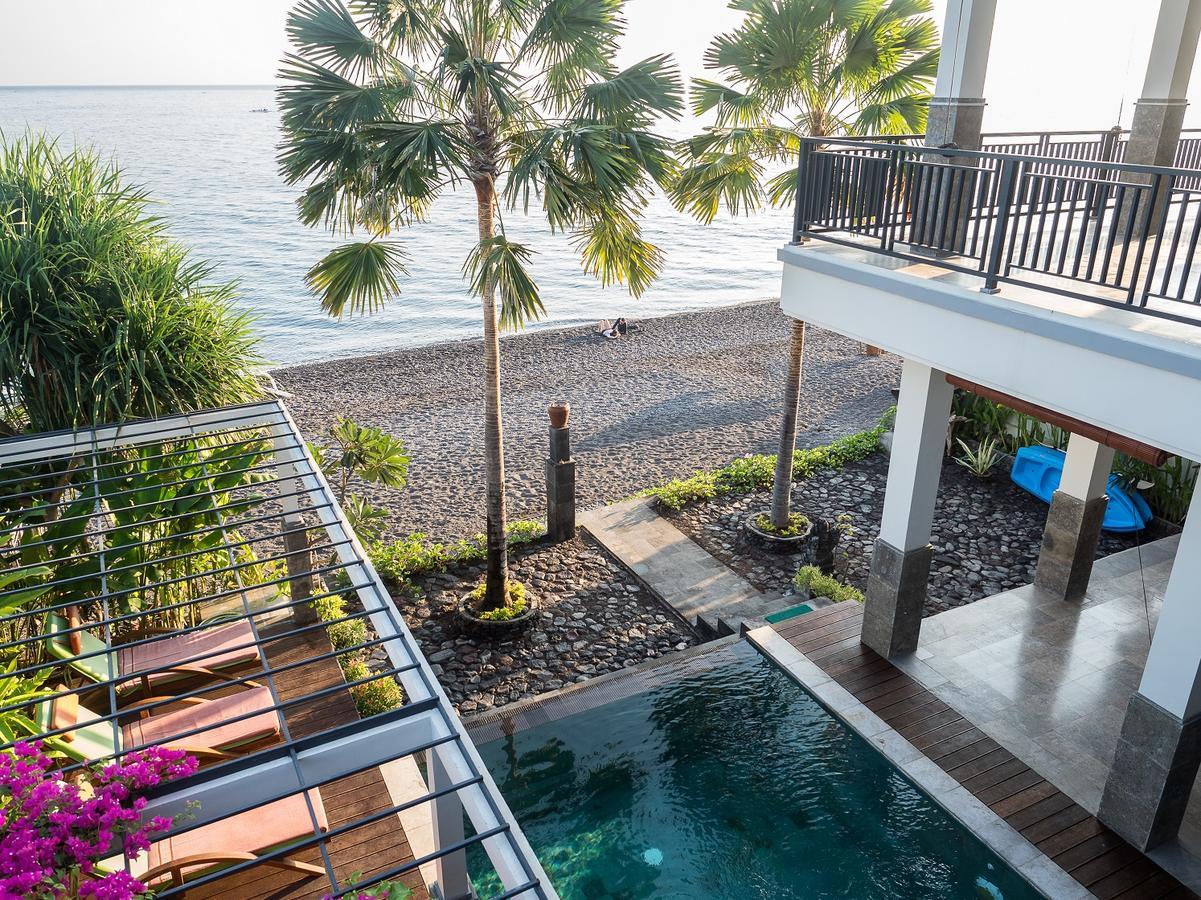 Amed Beach Villa Exterior foto